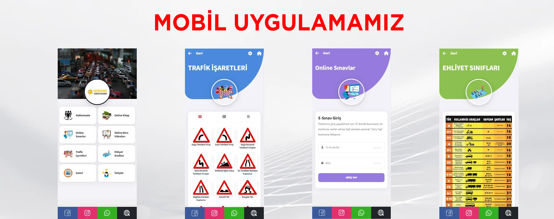 Mobil Uygulamamız